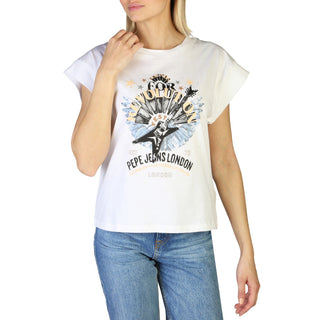 Pepe Jeans - Short-Sleeved Summer T-Shirt with Original Print