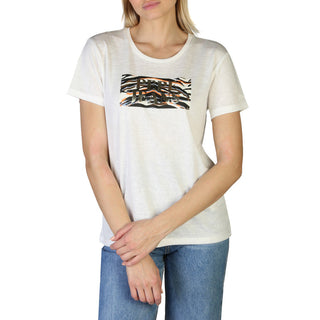 Pepe Jeans - Summer Round Neck White Design T-Shirt