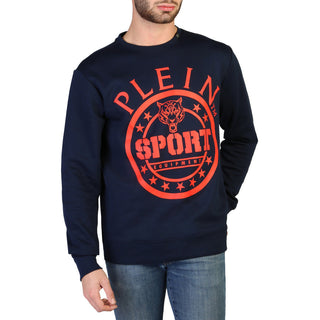Plein Sport - Cotton Sweatshirt with Large Logo