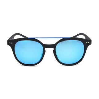 Polaroid - Round Sunglasses with Mirrored Lenses