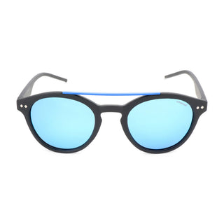 Polaroid - Round Sunglasses with Mirrored Lenses