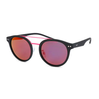 Polaroid - Round Two-Toned Sunglasses with Polarized Lenses