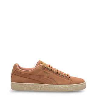 Puma - Suede Low-Top Sneakers with Chain Eyelets