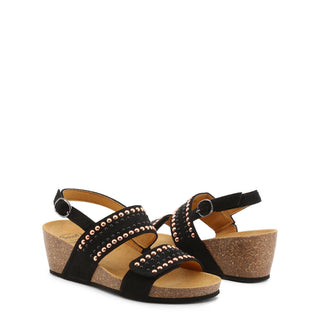 Scholl - Michelle Studded Wedge Sandals with Slingback Straps