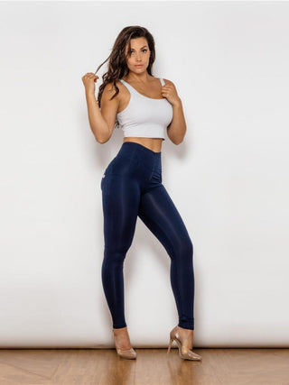 Shascullfites' Full Size Zip Detail High Waist Leggings