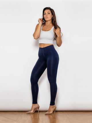 Shascullfites' Full Size Zip Detail High Waist Leggings