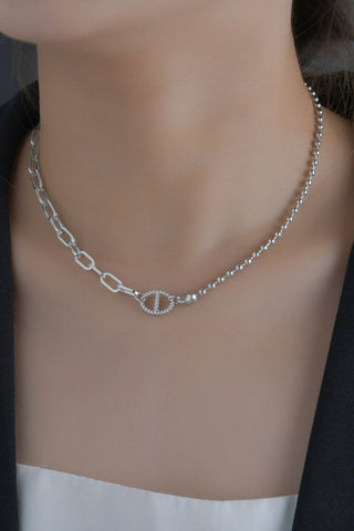Stainless Steel Two-Piece Necklace Set