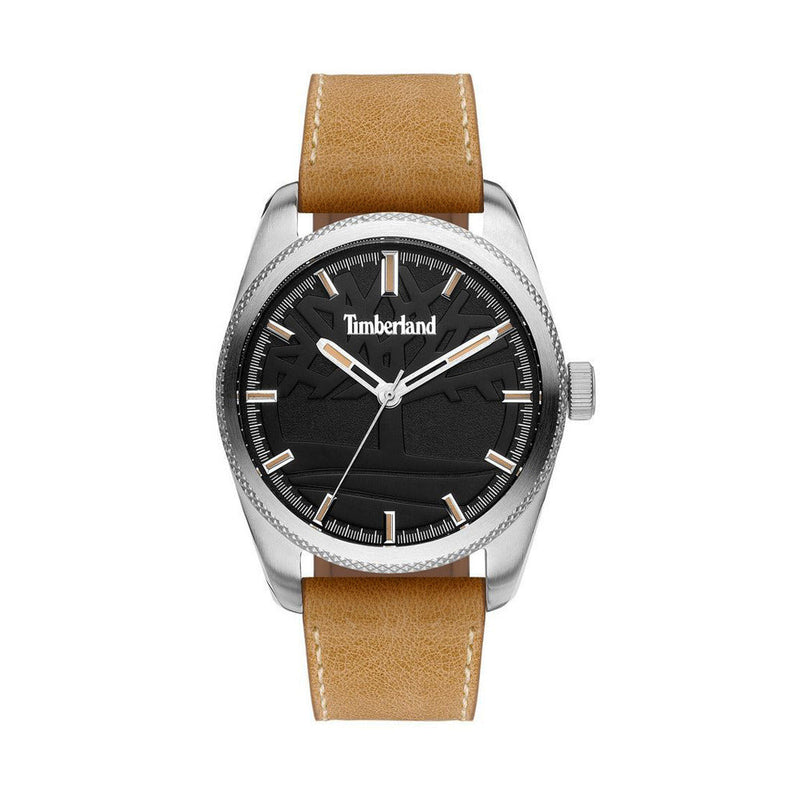 Timberland - Newburgh Analog Watch with Brown Leather Strap