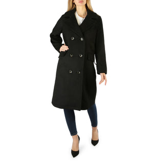 Tommy Hilfiger - Classic Double-Breasted Wool-Blend Coat