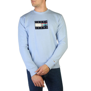 Tommy Hilfiger - Cotton Crewneck Sweatshirt with Front Logo