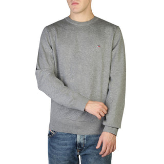 Tommy Hilfiger - Crew Neck Long-Sleeved Cotton Blend Sweater