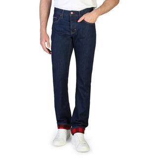 Tommy Hilfiger - Dark Blue Regular Fit Cuffed Jeans