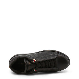 Tommy Hilfiger - Embossed Leather Platform Sneakers