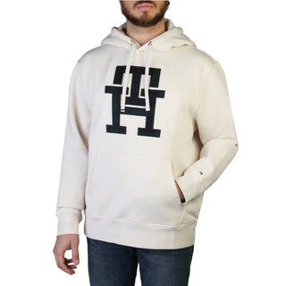 Tommy Hilfiger - Fleece-Lined Hoodie with Lettering Logo