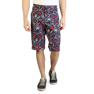 Tommy Hilfiger - Floral Print Cotton Bermuda Shorts