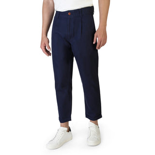 Tommy Hilfiger - Regular-Fit Cropped Cotton Trousers
