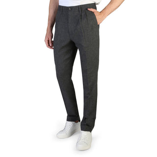 Tommy Hilfiger - Regular-Fit Gray Wool Trousers