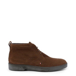 Tommy Hilfiger - Suede Lace-Up Ankle Boots
