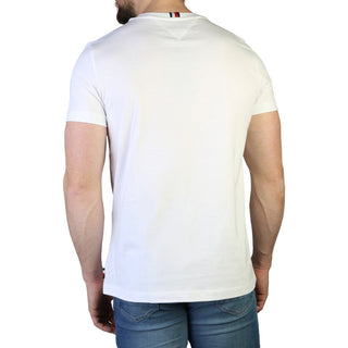 Tommy Hilfiger - elegant T-Shirt with logo, white, red, blue