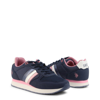 U.S. Polo Assn. - Embossed & Striped Running Sneakers