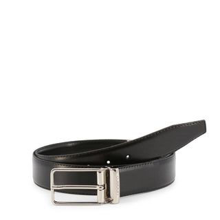 Ungaro - Italian Leather Belt with Silver Buckle