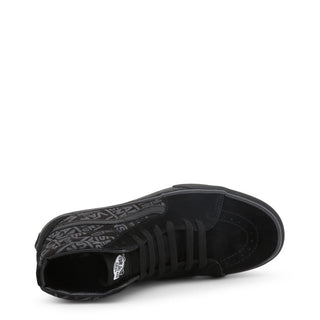 Vans - SK8-Hiplatform Black Suede High-Top Sneakers