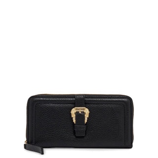 Versace Jeans - Textured Zip-Up Purse with Coin Compartment