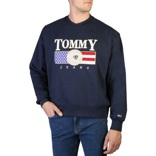 Tommy Hilfiger - Cotton Sweatshirt with Crested Front Logo