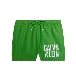 Calvin Klein - swim trunks green with logo