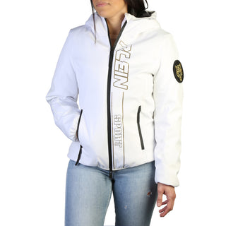 Plein Sport - Heavyweight Padded Jacket with Hood and Golden Logo