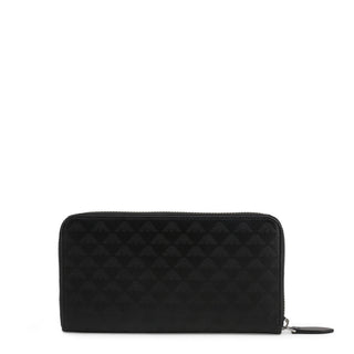 Emporio Armani - Leather Zipped Continental Wallet with Logo Print