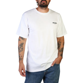 Moschino - luxury T-Shirt with logo, black, white