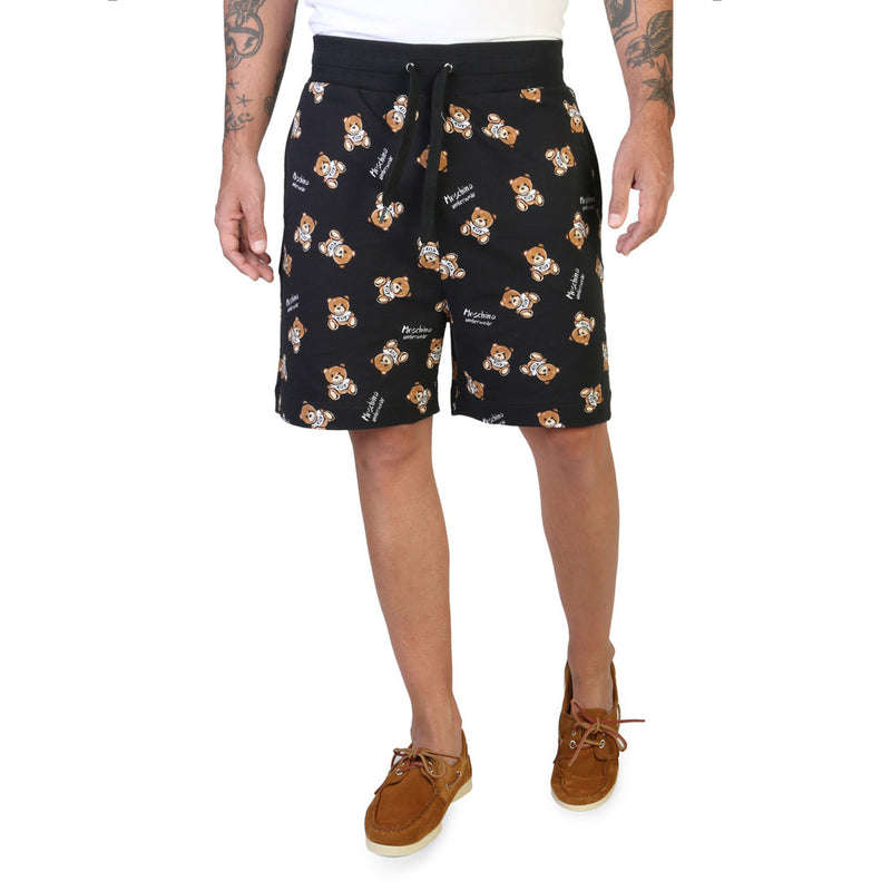 Moschino - shorts with logo print, italian design