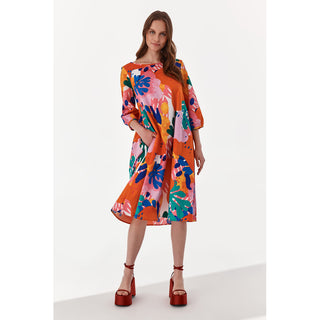 TATUUM - Summer dress with vibrant colors (T2230-416B)
