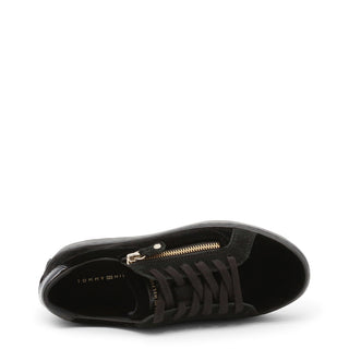 Tommy Hilfiger - Lace-up Side Zip Casual Sneakers