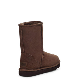 UGG - Classic Short II Suede and Genuine Shearling Lined Boots