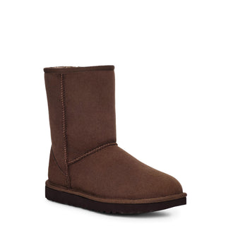 UGG - Classic Short II Suede and Genuine Shearling Lined Boots