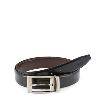 Ungaro - Belt with Embossed Logo and Silver Buckle